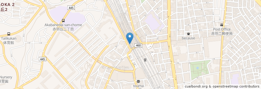 Mapa de ubicacion de ドトールコーヒーショップ en Япония, Токио, Кита.