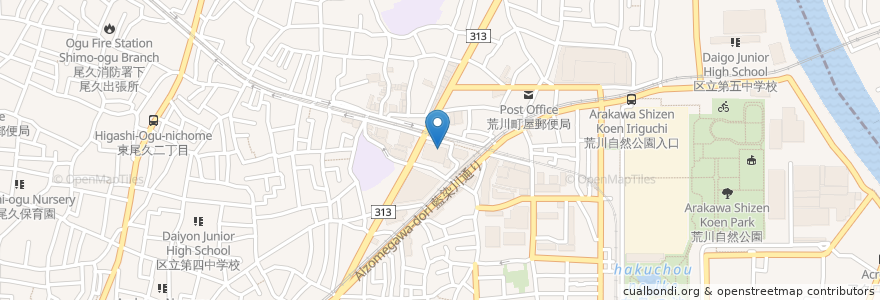 Mapa de ubicacion de ドトールコーヒーショップ en 日本, 东京都/東京都.