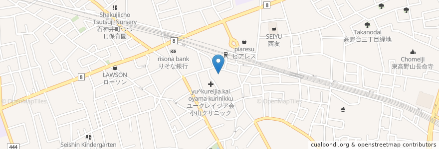 Mapa de ubicacion de ドトールコーヒーショップ en 日本, 東京都, 練馬区.