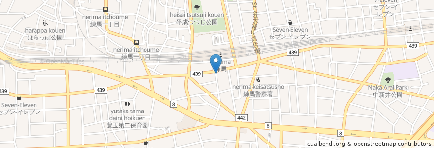 Mapa de ubicacion de ドトールコーヒーショップ en Japón, Tokio, Nerima.