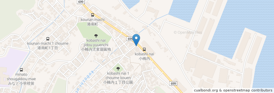 Mapa de ubicacion de ポスト en 日本, 北海道, 胆振総合振興局, 室蘭市.