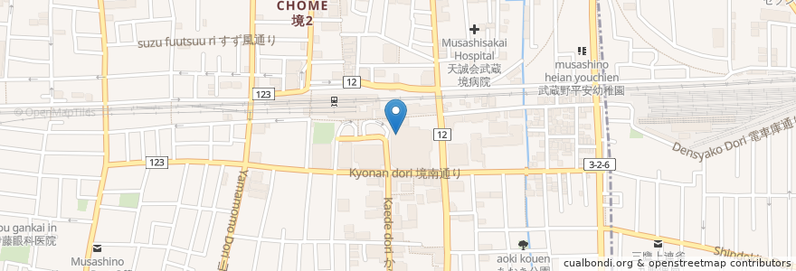 Mapa de ubicacion de ドトールコーヒーショップ en Япония, Токио.