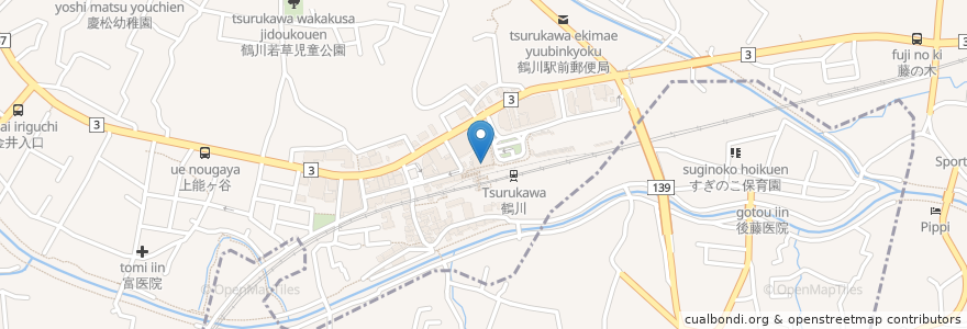 Mapa de ubicacion de ドトールコーヒーショップ en 일본, 도쿄도, 町田市.