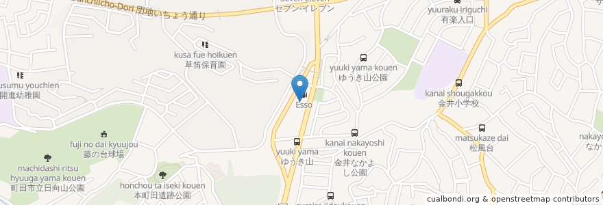 Mapa de ubicacion de ドトールコーヒーショップ en اليابان, 東京都, 町田市.