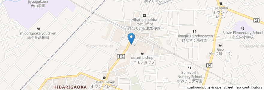 Mapa de ubicacion de ドトールコーヒーショップ en Japan, 東京都.