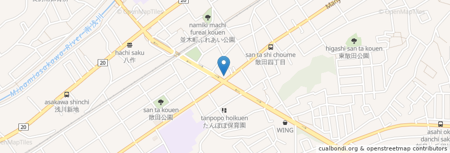 Mapa de ubicacion de Deep Jyoti en Japon, Tokyo, 八王子市.