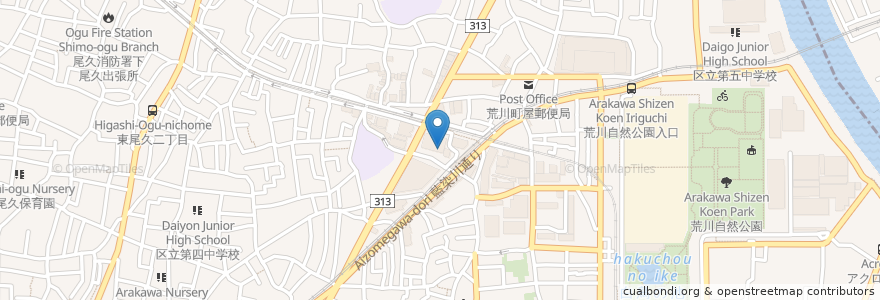 Mapa de ubicacion de サンマルクカフェ en ژاپن, 東京都.