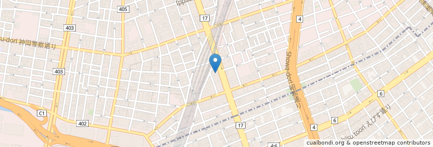 Mapa de ubicacion de サンマルクカフェ en Japon, Tokyo, 千代田区.
