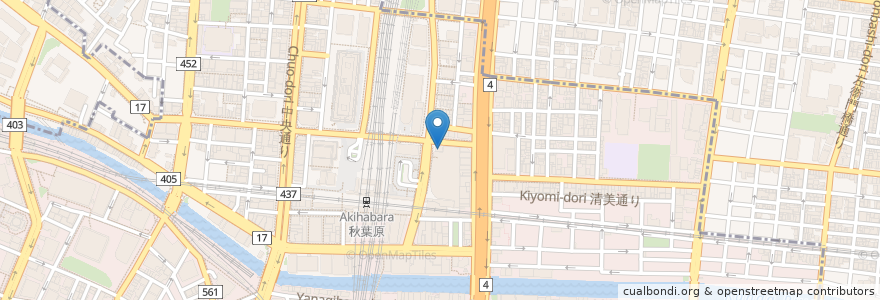 Mapa de ubicacion de カフェ・ベローチェ en Jepun, 東京都, 千代田区.