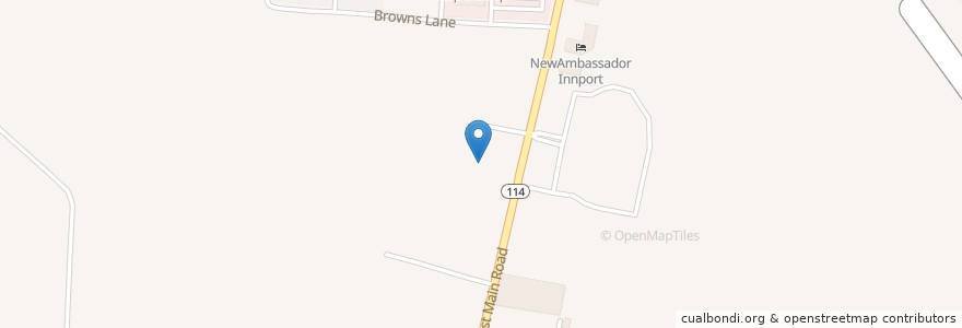 Mapa de ubicacion de Bright Ideas Child Care Center en 미국, 로드아일랜드, Newport County, Middletown.