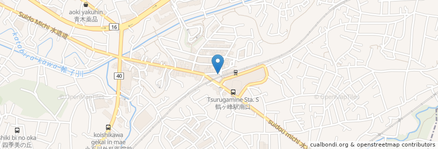 Mapa de ubicacion de ドトールコーヒーショップ en ژاپن, 神奈川県, 横浜市, 旭区.