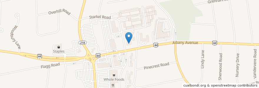 Mapa de ubicacion de West Hartford Fire Department Station 4 en 美利坚合众国/美利堅合眾國, 康涅狄格州 / 康乃狄克州, Hartford County.