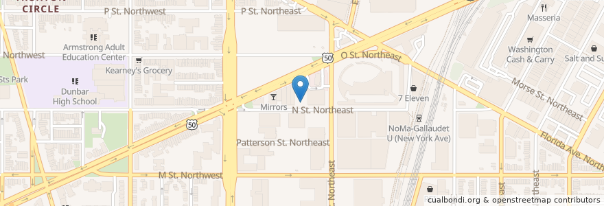 Mapa de ubicacion de First Street Health Center en Соединённые Штаты Америки, Вашингтон, Washington.