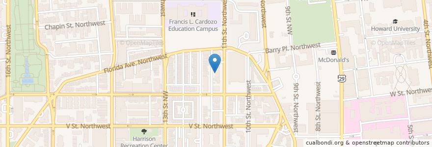 Mapa de ubicacion de Childrens Shaw Health Center en الولايات المتّحدة الأمريكيّة, واشنطن العاصمة, Washington.