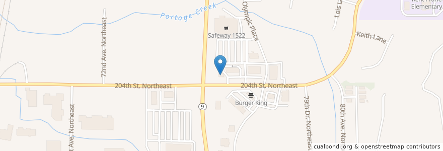 Mapa de ubicacion de Chevron en 美利坚合众国/美利堅合眾國, 华盛顿州 / 華盛頓州, Snohomish County, Arlington.