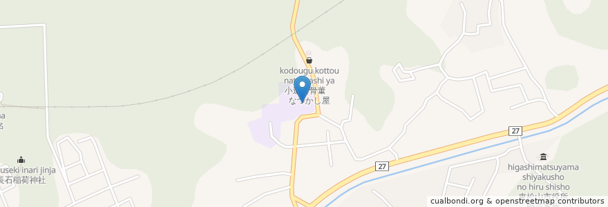 Mapa de ubicacion de 野蒜市民センター en 日本, 宮城県, 東松島市.
