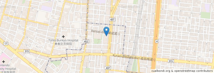 Mapa de ubicacion de カフェ・ベローチェ en Japon, Tokyo.