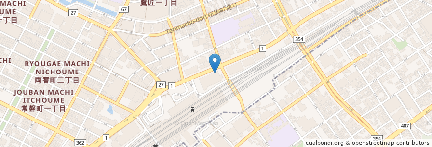 Mapa de ubicacion de トヨタレンタカー en Jepun, 静岡県, 静岡市, 葵区.