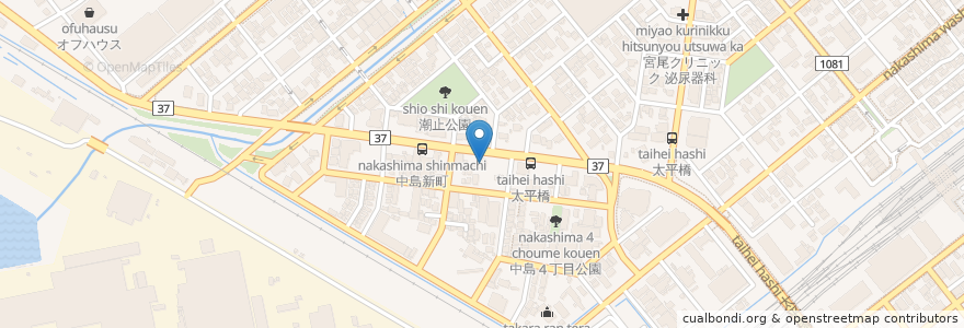 Mapa de ubicacion de ヴィクトリア ステーション en Japão, 北海道, 胆振総合振興局, 室蘭市.