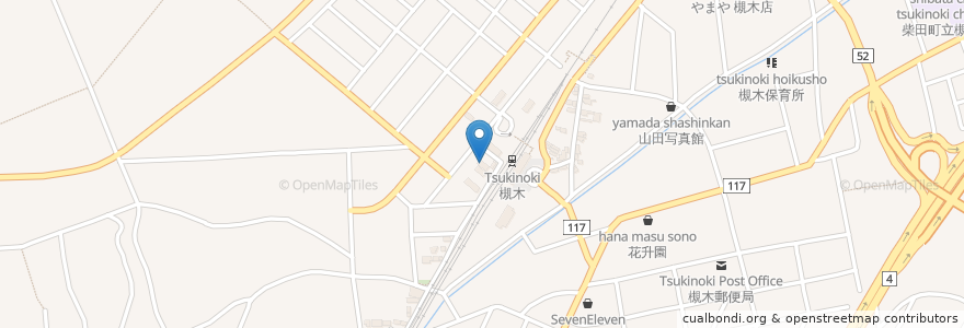 Mapa de ubicacion de やすだ耳鼻咽喉科・アレルギー科 en 日本, 宫城县, 柴田郡, 柴田町.