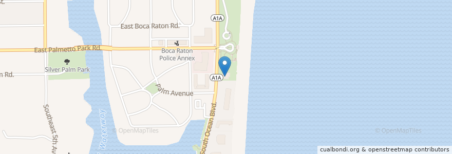 Mapa de ubicacion de Boca Raton Fire / Rescue Station 3 en United States, Florida, Palm Beach County, Boca Raton.