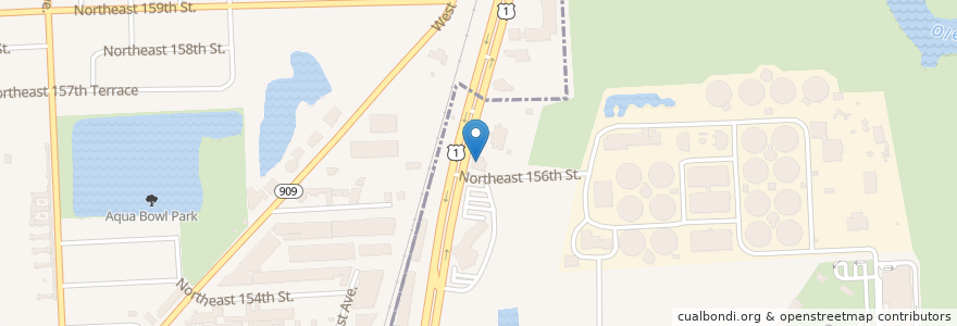 Mapa de ubicacion de Interama Fire Department Station 22 en 美利坚合众国/美利堅合眾國, 佛罗里达州/佛羅里達州, 迈阿密-戴德县/邁亞美戴德縣/邁阿密-戴德郡, North Miami, North Miami Beach.