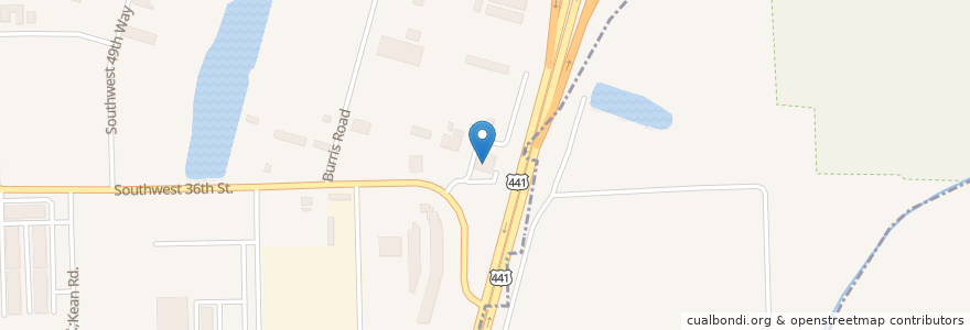 Mapa de ubicacion de Davie Fire / Rescue Station 104 en Stati Uniti D'America, Florida, Broward County, Davie.