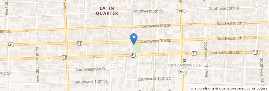 Mapa de ubicacion de Tamiami United Methodist Day Care Center en Amerika Syarikat, Florida, Miami-Dade County, Miami.