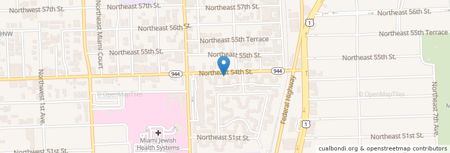 Mapa de ubicacion de Super Kids Christian Day Care Center en Amerika Syarikat, Florida, Miami-Dade County, Miami.
