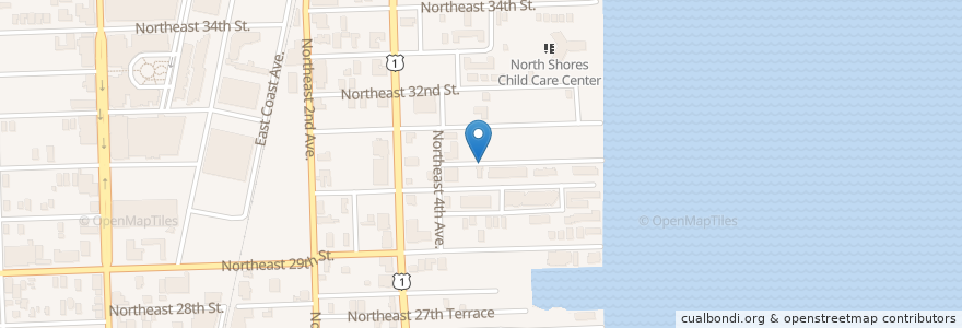 Mapa de ubicacion de Village Fresh Start Day Care Center en Estados Unidos Da América, Flórida, Condado De Miami-Dade, Miami.