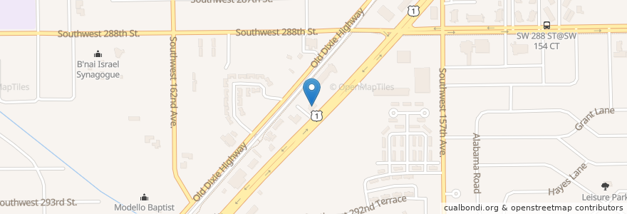 Mapa de ubicacion de Kids R Us Day Care Center en Vereinigte Staaten Von Amerika, Florida, Miami-Dade County.