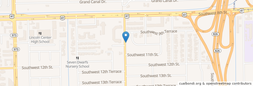 Mapa de ubicacion de Cari Cares for Kids Day Care Center en United States, Florida, Miami-Dade County.