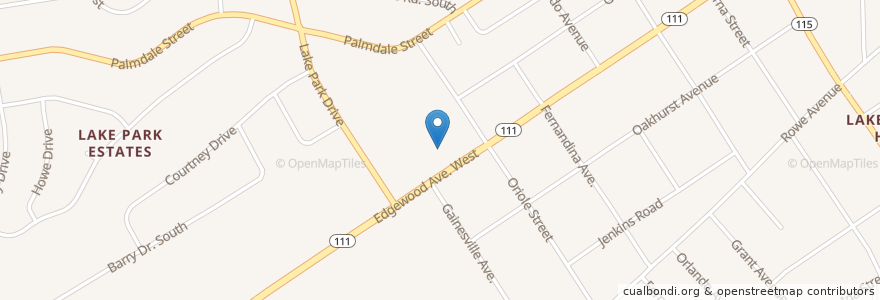 Mapa de ubicacion de Bradham Brooks Northwest Regional Library en Соединённые Штаты Америки, Флорида, Дувал, Джэксонвилл.
