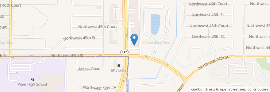 Mapa de ubicacion de Lauderhill Police Department en Verenigde Staten, Florida, Broward County, Lauderhill.
