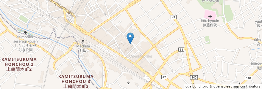 Mapa de ubicacion de カフェ・ベローチェ en Japon, Tokyo, 町田市.