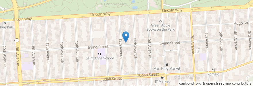 Mapa de ubicacion de The UPS Store en États-Unis D'Amérique, Californie, San Francisco, San Francisco.