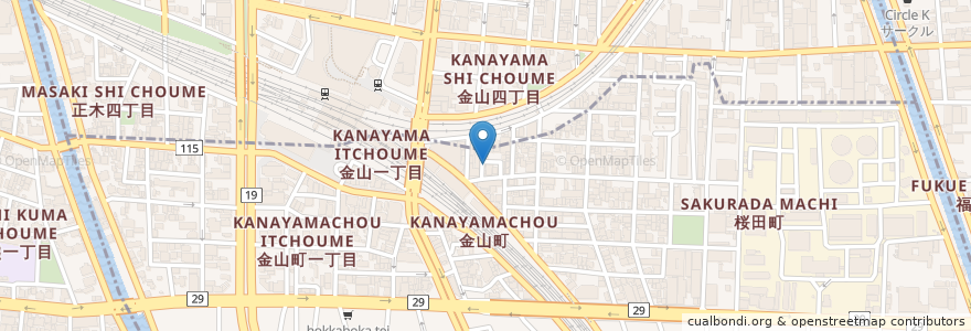Mapa de ubicacion de バカぼん en 일본, 아이치현, 나고야 시, 熱田区.