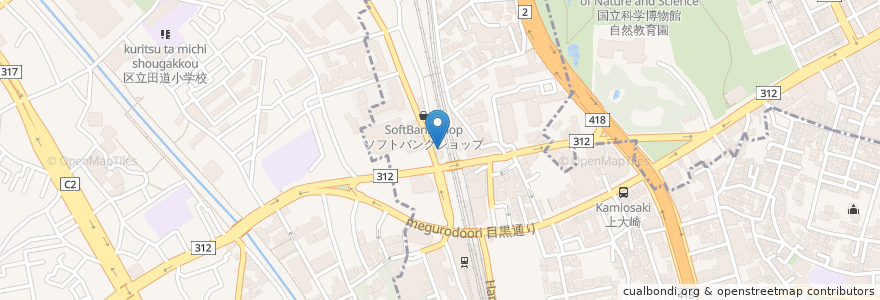 Mapa de ubicacion de モスバーガー en Япония, Токио, Синагава.