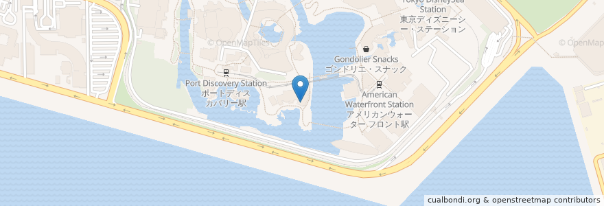 Mapa de ubicacion de ケープコッド・クックオフ en Japan, Präfektur Chiba, 浦安市.