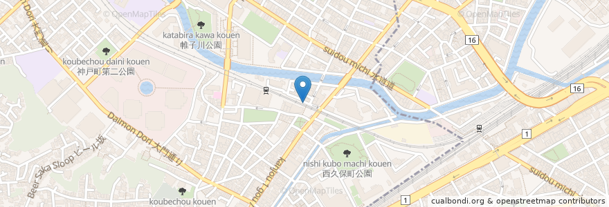 Mapa de ubicacion de ゆうちょ銀行 en Japon, Préfecture De Kanagawa, 横浜市.