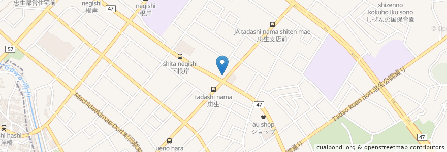 Mapa de ubicacion de やきにくやさん町田店 en Japan, Tokyo, Machida.