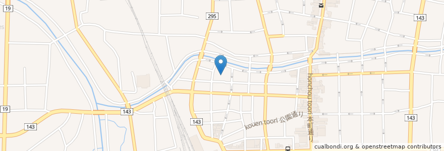 Mapa de ubicacion de Jorinji en 日本, 长野县, 松本市.
