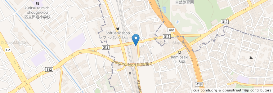 Mapa de ubicacion de ビストロ ガブリ en Jepun, 東京都, 品川区.