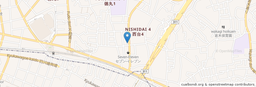Mapa de ubicacion de そば柳川家 en 日本, 東京都, 板橋区.