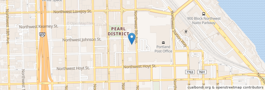 Mapa de ubicacion de Red E Café en Amerika Syarikat, Oregon, Portland, Multnomah County.