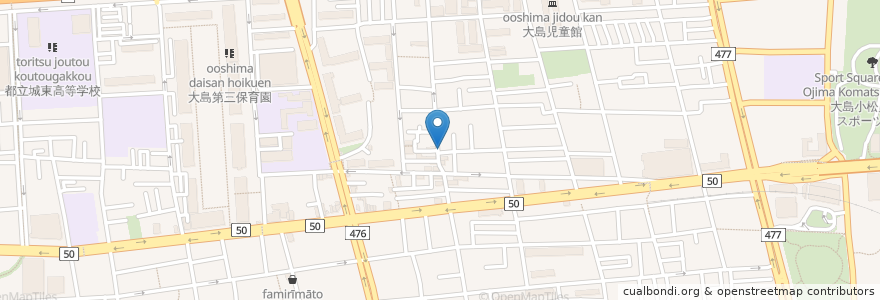 Mapa de ubicacion de ドラッグストア スマイル en 日本, 東京都, 江東区.