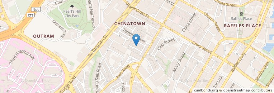Mapa de ubicacion de Chen Fu Ji Restaurant en Singapura, Central.