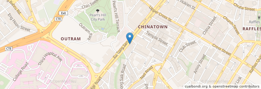 Mapa de ubicacion de Chin Seng Enterprise en Singapore, Central.