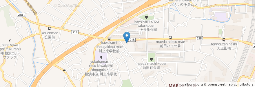 Mapa de ubicacion de 臨海セミナー en Japan, Kanagawa Prefecture, Yokohama, Totsuka Ward.