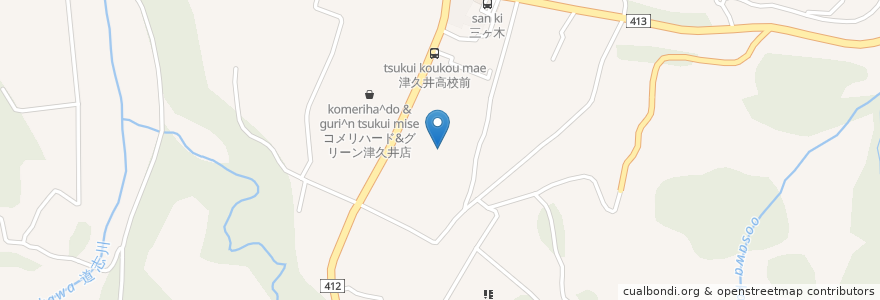 Mapa de ubicacion de クリエイトS・D en Japonya, 神奈川県, 相模原市, 緑区.